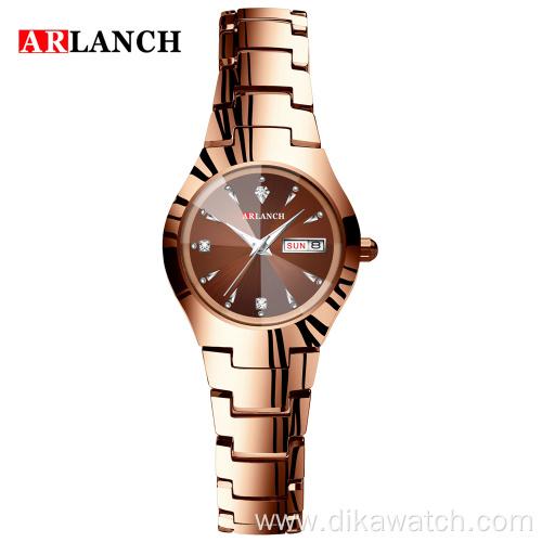 ARLANCH A316 Watch Men Brand Hot Sport Luxury Tungsten Steel Strap Wrist Waterproof Business Quartz watches Fashion Casual